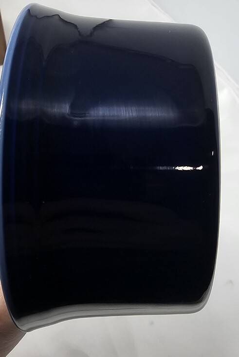 Fiestaware Cobalt Ramekin Fiesta Retired Blue Individual Cake Baker 4"x2" - Picture 7 of 10